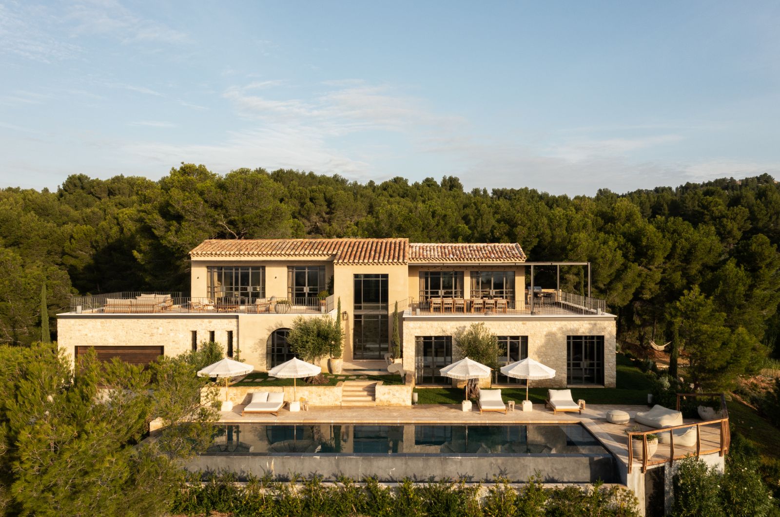 Exterior of Mas Etoile in Provence