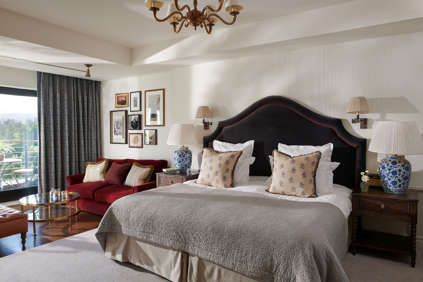 A luxurious Estate Room at The Gleneagles Hotel in Scotland