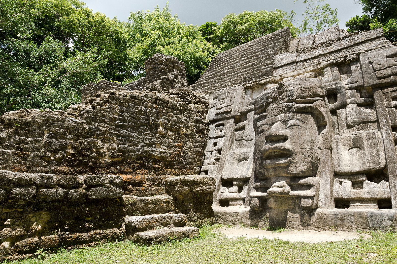 The Mayan ruins of Caracol in Belize