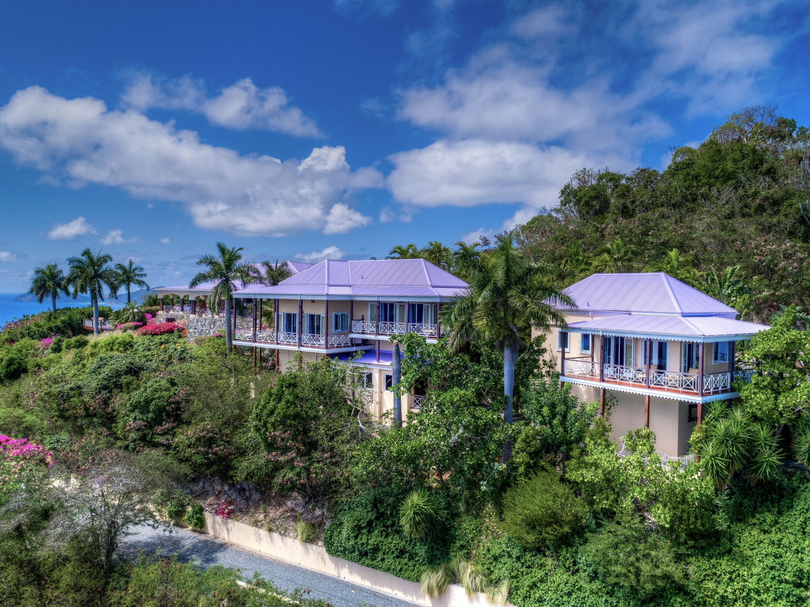 St Bernard's Hill House | BVI Fully Staffed Villa | Red Savannah