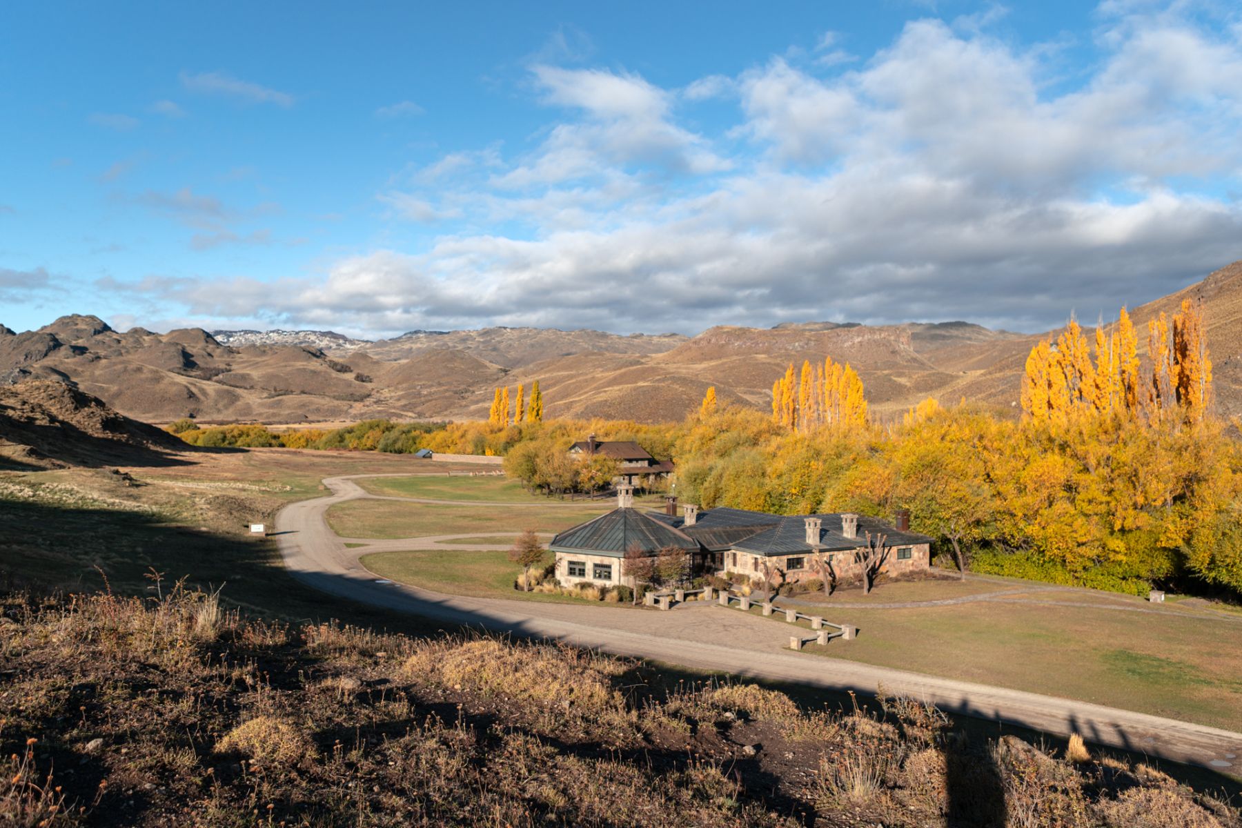 Explora Patagonia National Park lodge in the Chacabuco Valley Chile