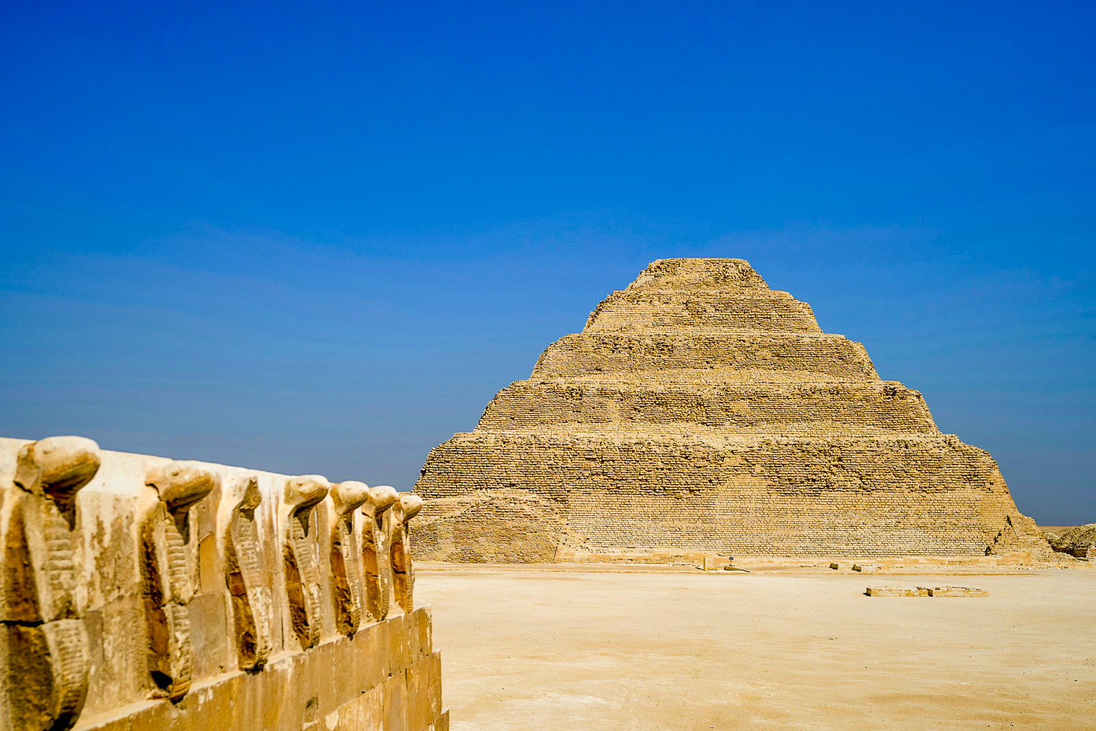 Saqqara ruins in Egypt