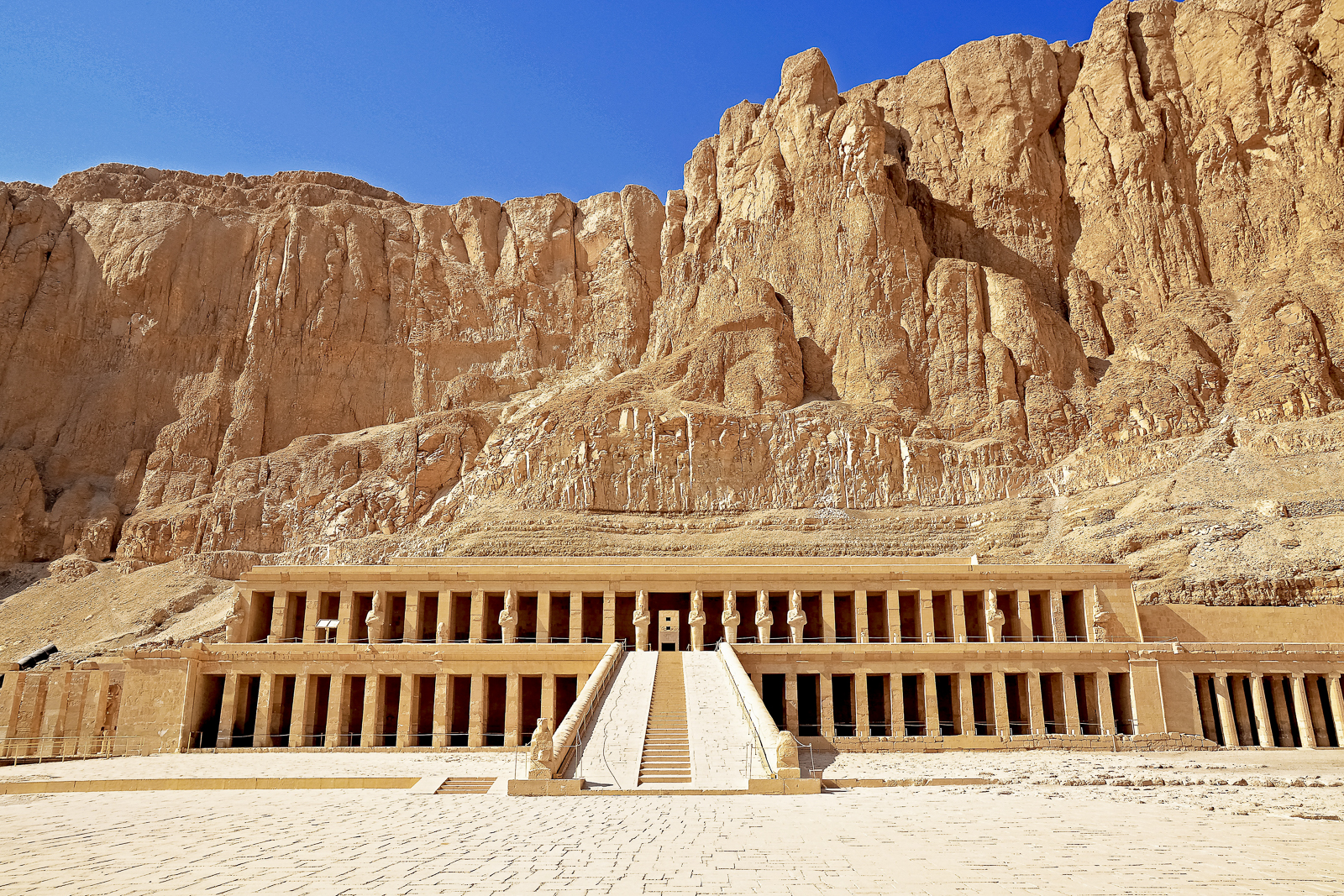 Exterior of the Valley of the Queens in Egypt