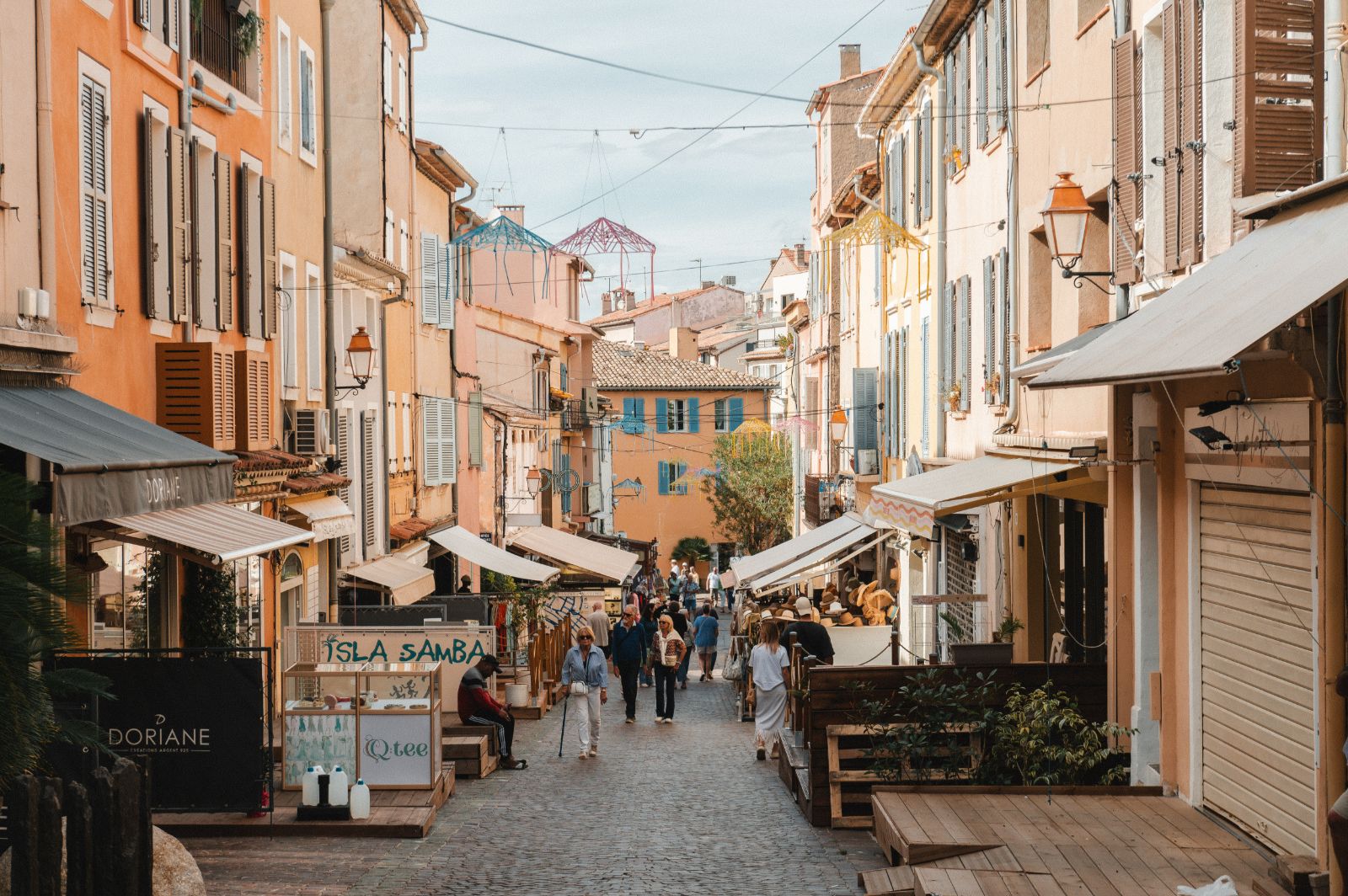 Town nearby to Villa Zamora in the Cote d'Azur