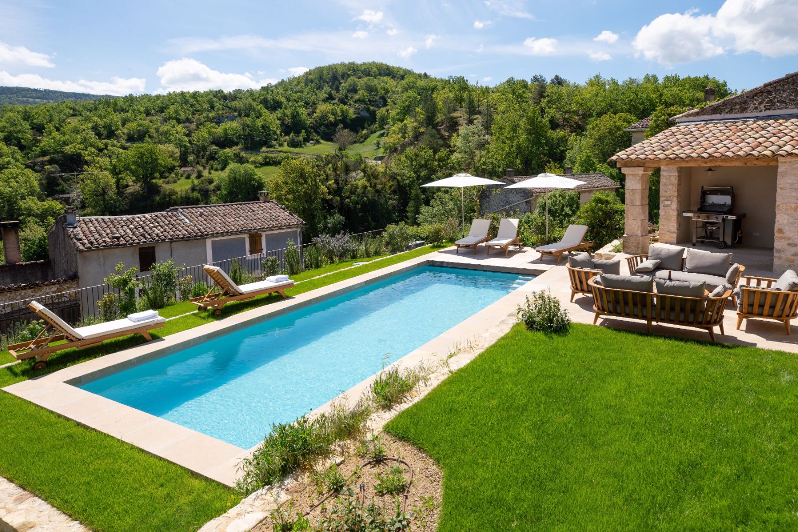 Pool at La Maiosn Oppedette in Provence