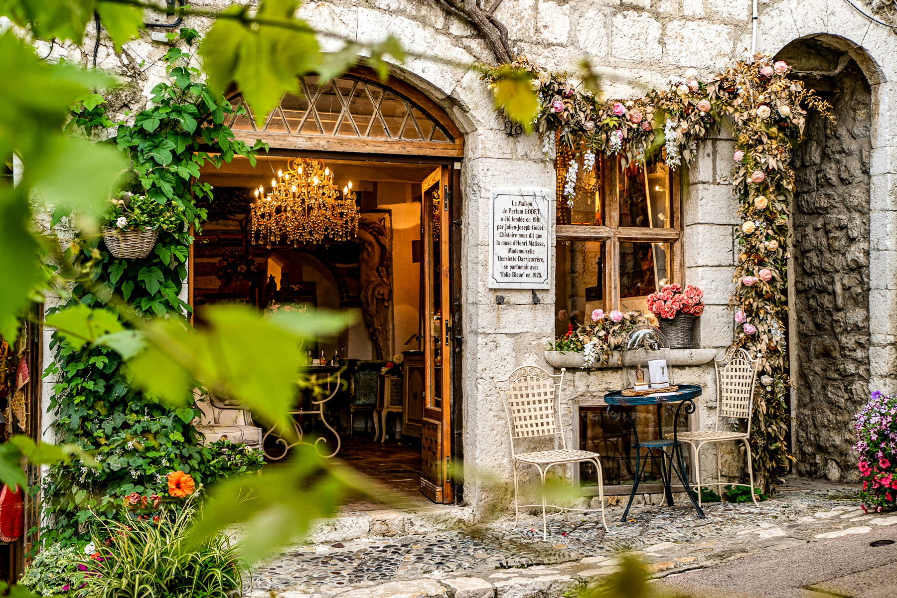 Exterior of a shop in St Paul de Vence