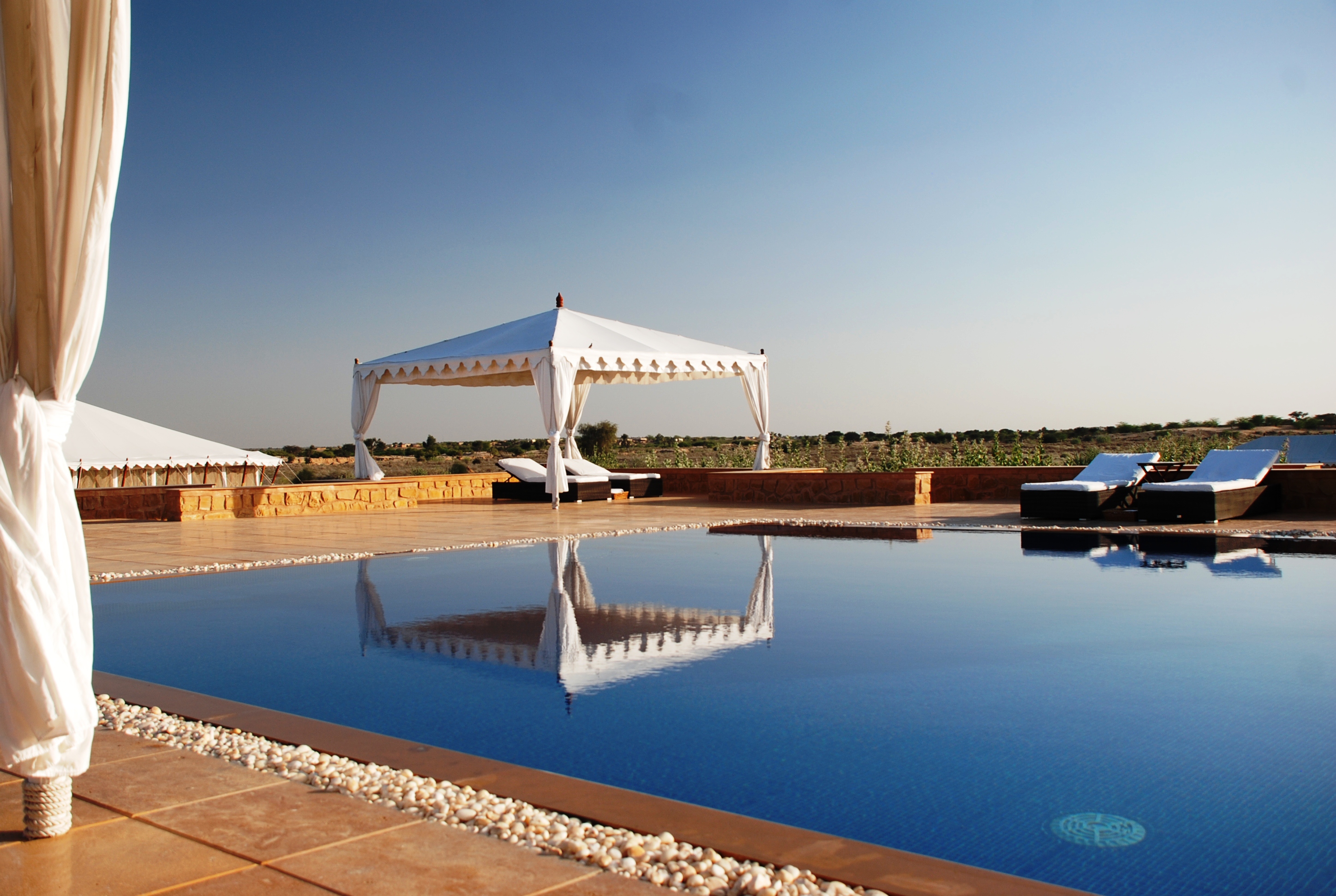 swimming pool of serai, india