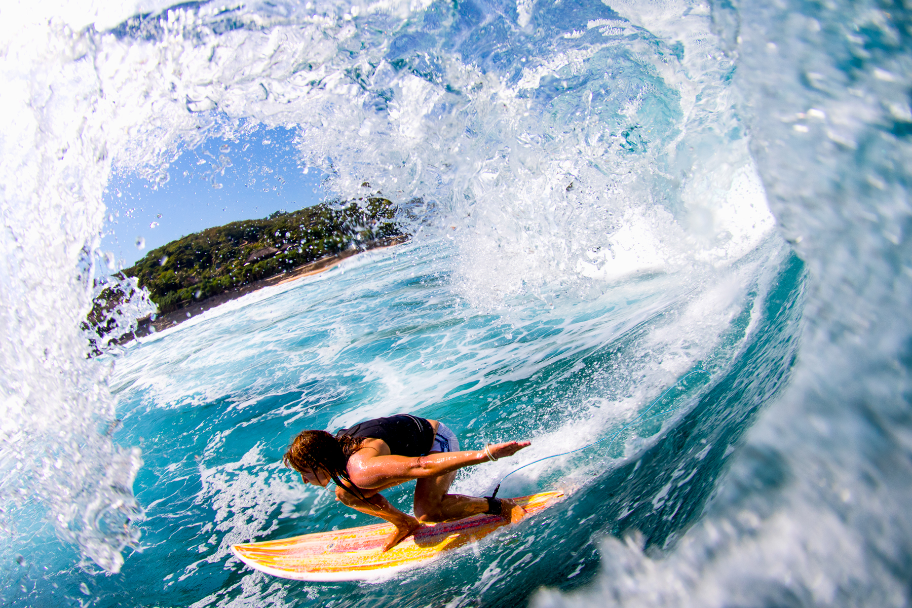 Surfing at NIHI Sumba in Indonesia