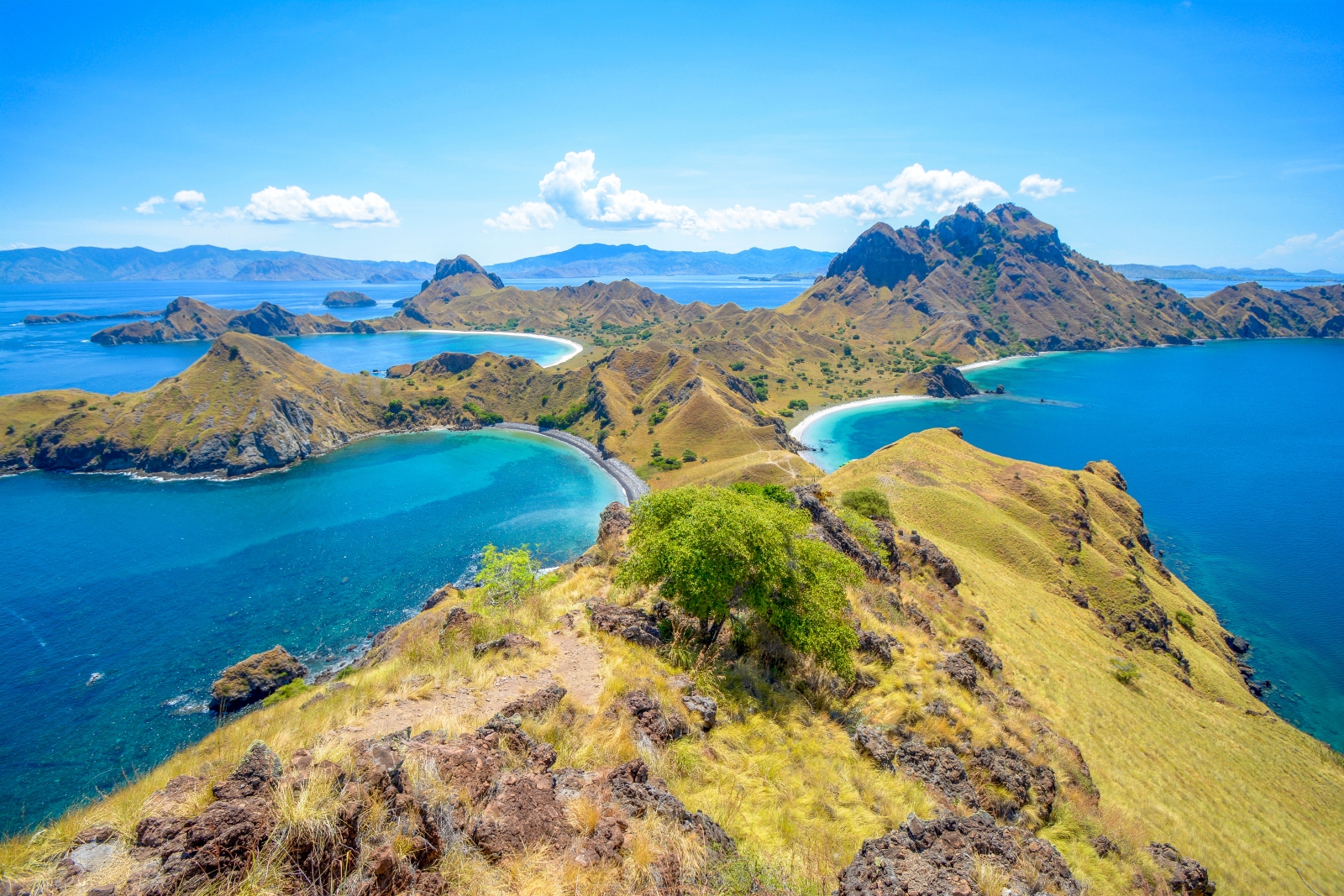 Komodo Islands Aerial