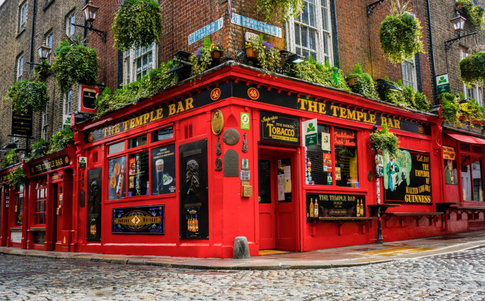 The Temple Bar in DUblin, Ireland