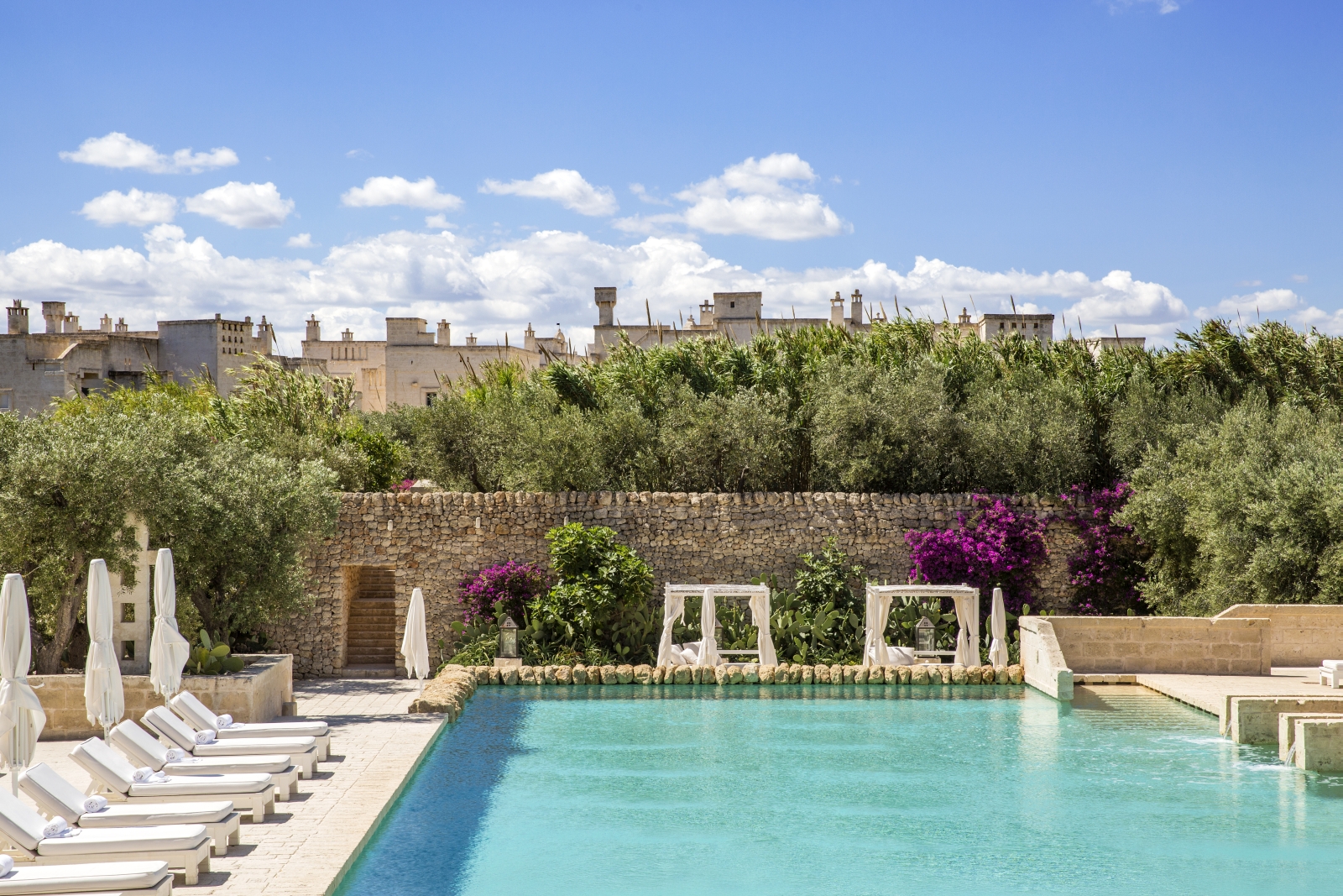 Pool at Borgo Egnazia in Italy