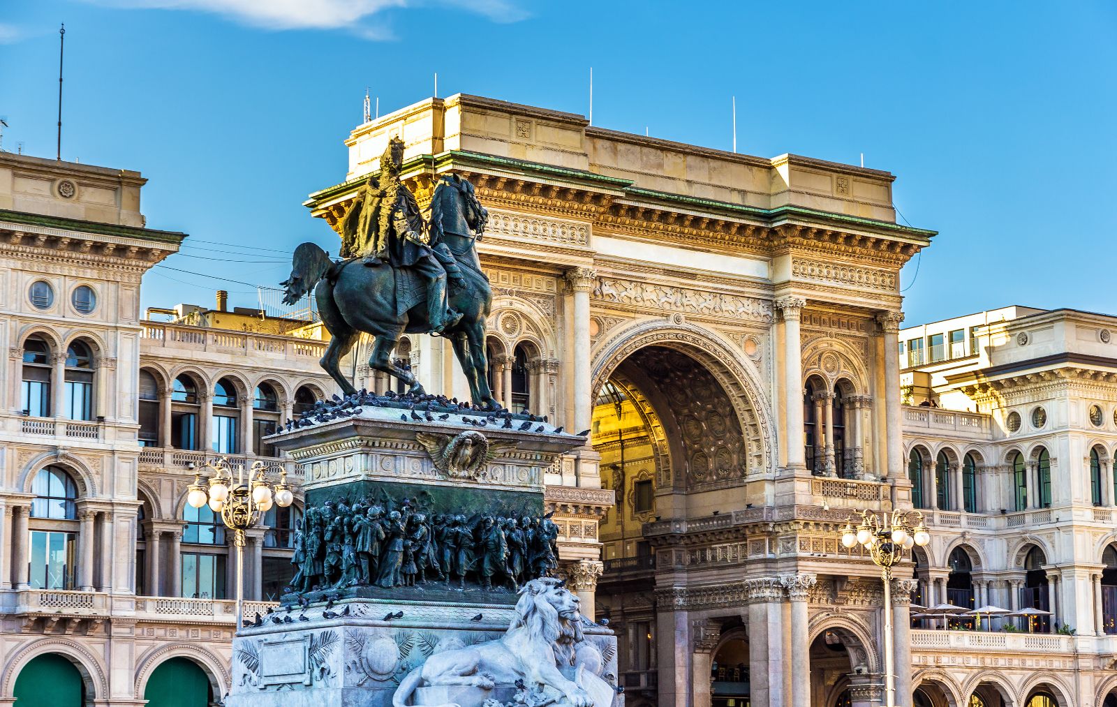 Galleria Vittorio Emanuele in Milan, Itlay