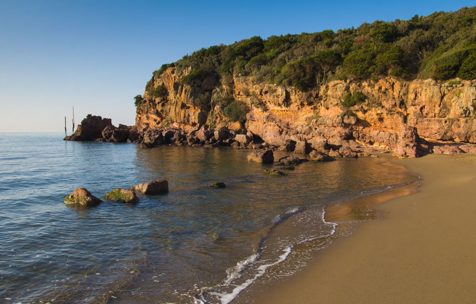 Spiaggia Del Rochette in Tuscany