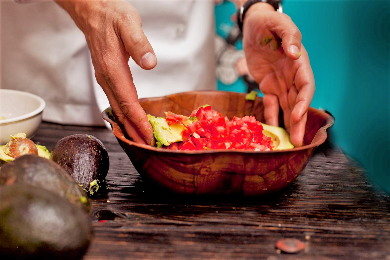 Guacamole cooking class in Mexico
