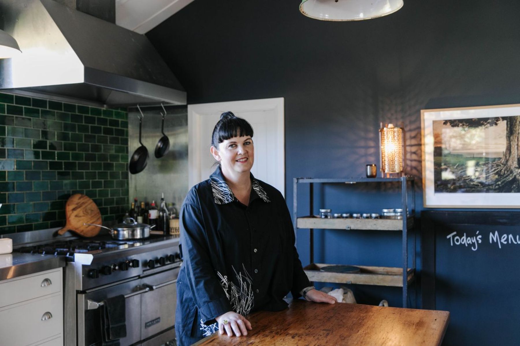 Fiona Sturgeon, head chef at Hapuku Lodge & Tree Houses in Kaikoura