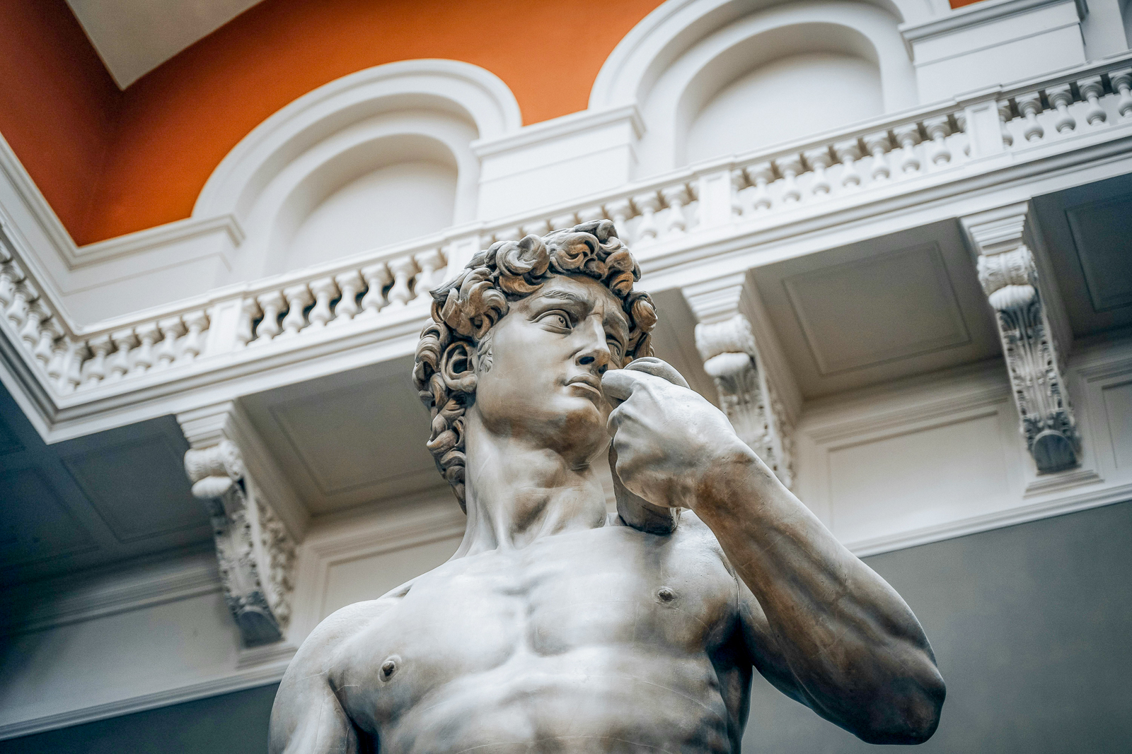 Michelangelo's David sculpture